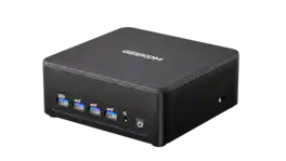 GEEKOM - IT14 Max Mini PC - Intel Core Ultra 5 125U - 16GB DDR5 Memory - 512GB SSD - Windows 11 Pro - Black