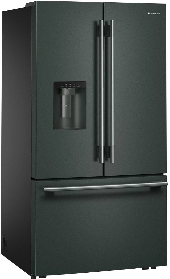 Alt View 2. KitchenAid - 30 Cu. Ft. French Door Refrigerator with Exterior Water and Ice - Juniper.