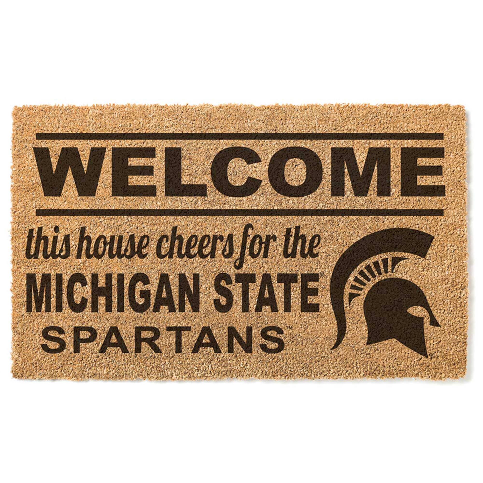 Michigan State Spartans 18" x 30" Welcome Doormat