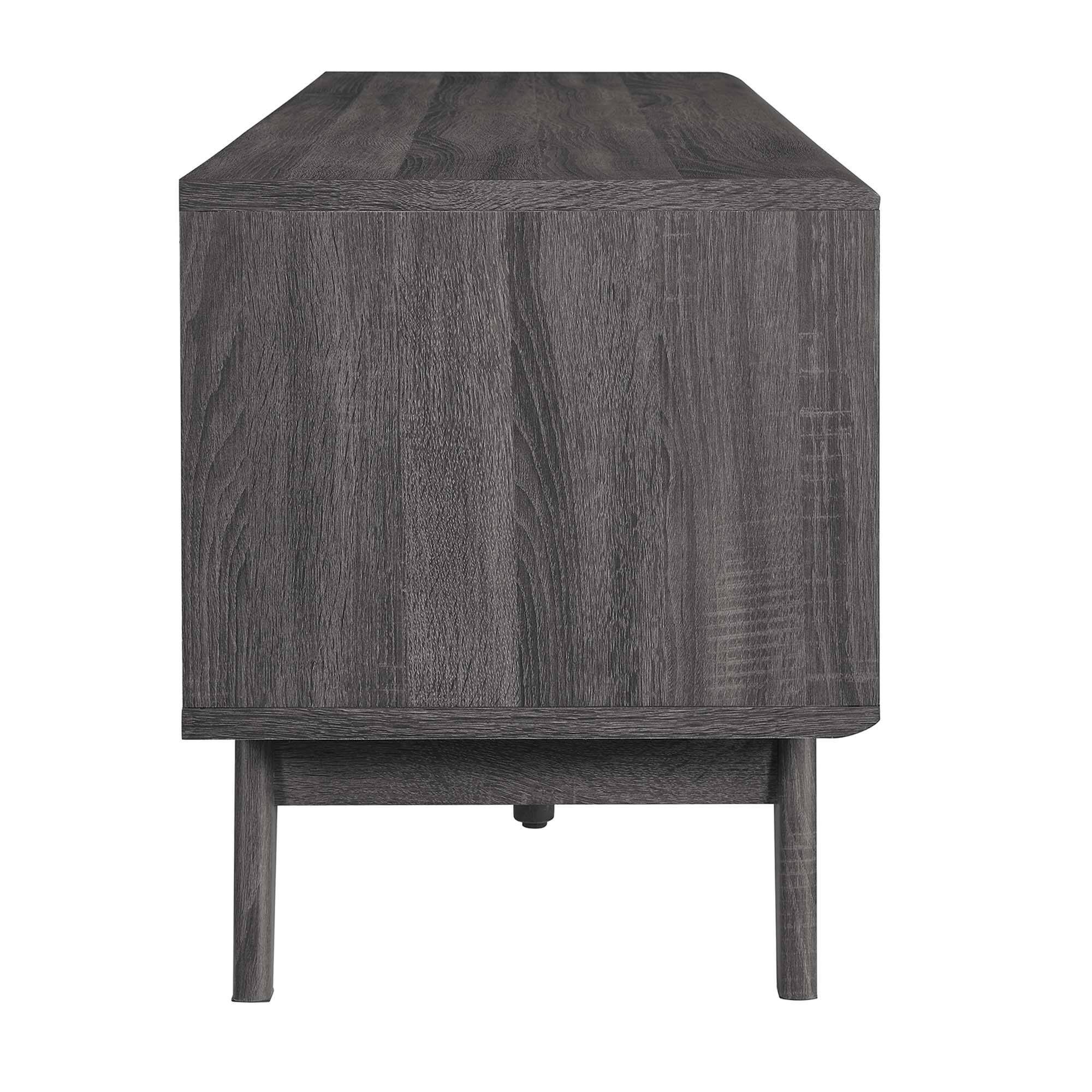 Alt View 2. Modway - Iterate 59" TV Stand by Modway - Charcoal.