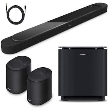 Bose Home Theater Set Bundle with 1 Lifestyle Ultra Soundbar, 2 Bose Home Theater Set Bundle with 1 Lifestyle Ultra Soundbar, 2