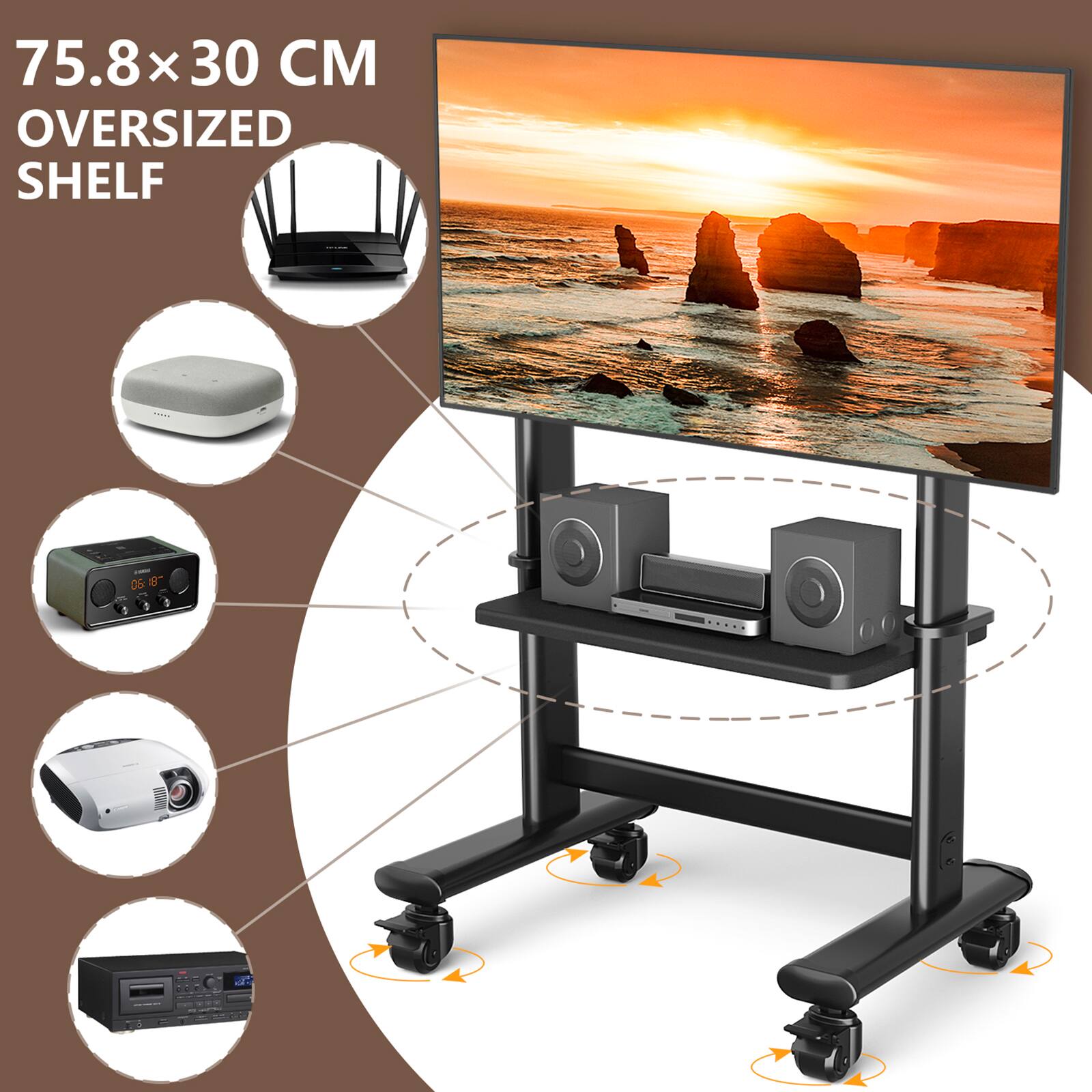75.8 x 30 CM OVERSIZED SHELF

FORM 06: 18"