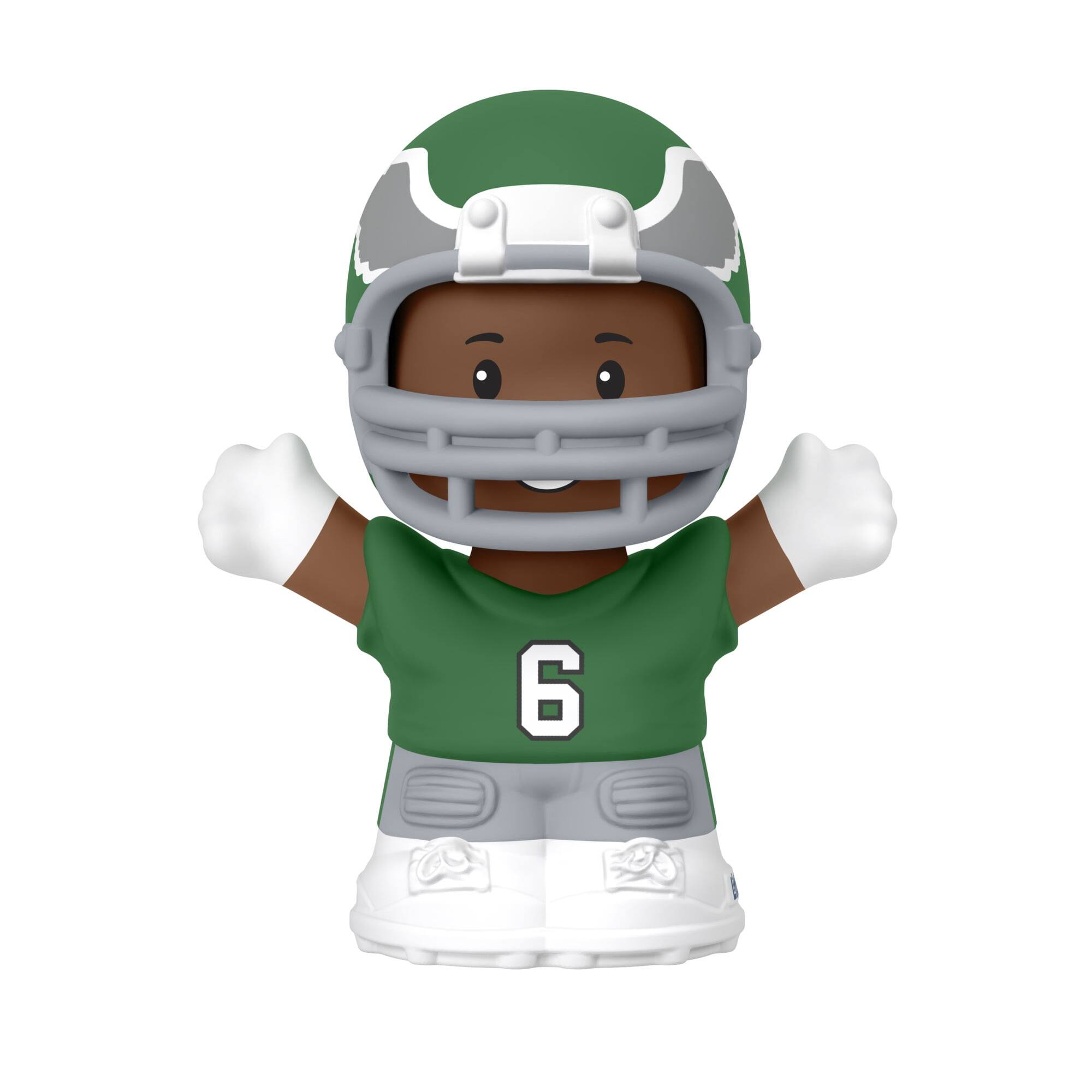 Alt View 2. Fisher Price - Fisher-Price Little People Philadelphia Eagles Fanatics Collector - NFL Series 2 - Green.