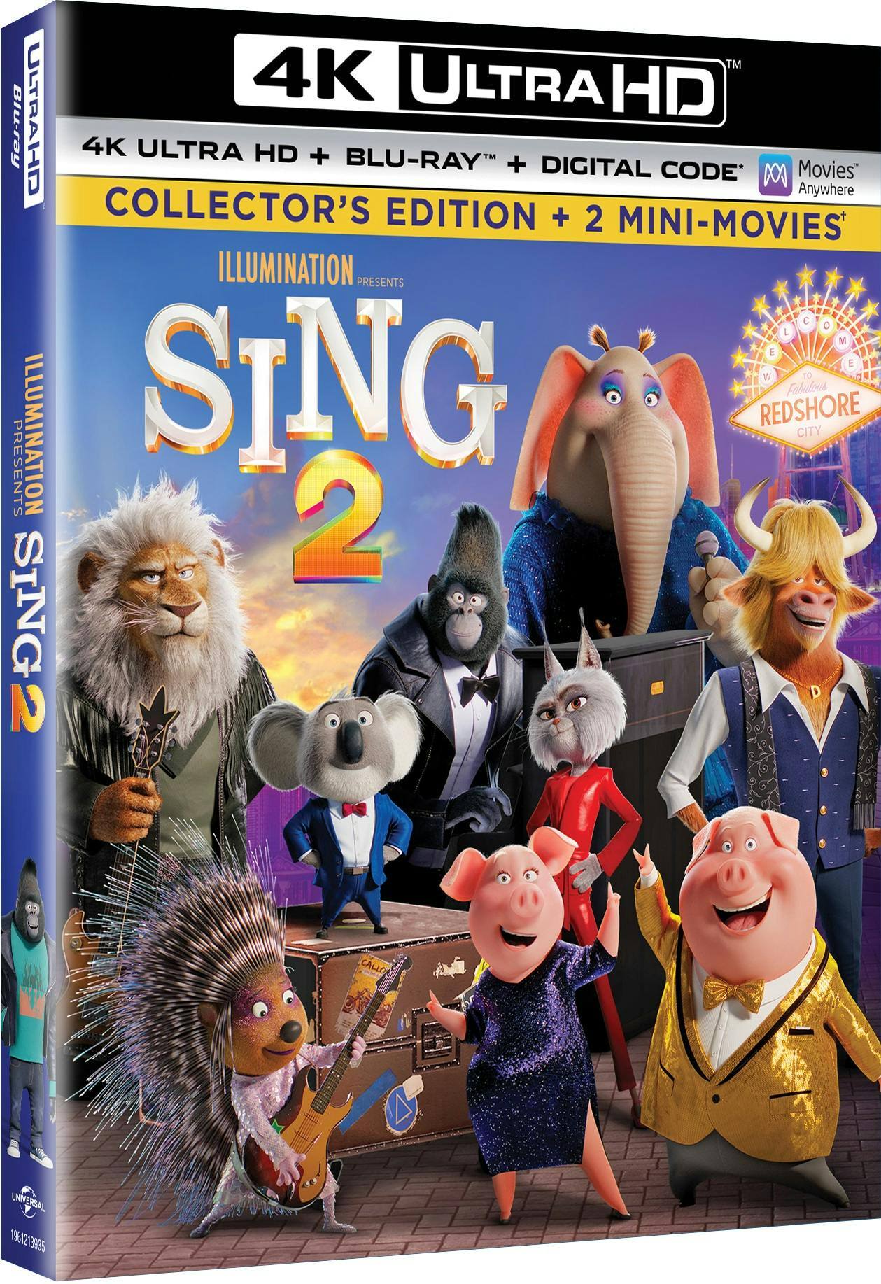Angle. Sing 2   - 4K Blu-Ray.