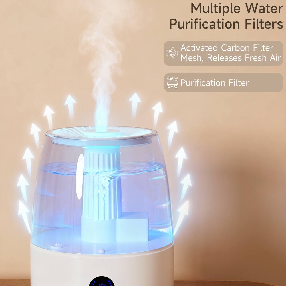 Multiple Water Purification Filters

- Activated Carbon Filter Mesh, Releases Fresh Air
- Purification Filter