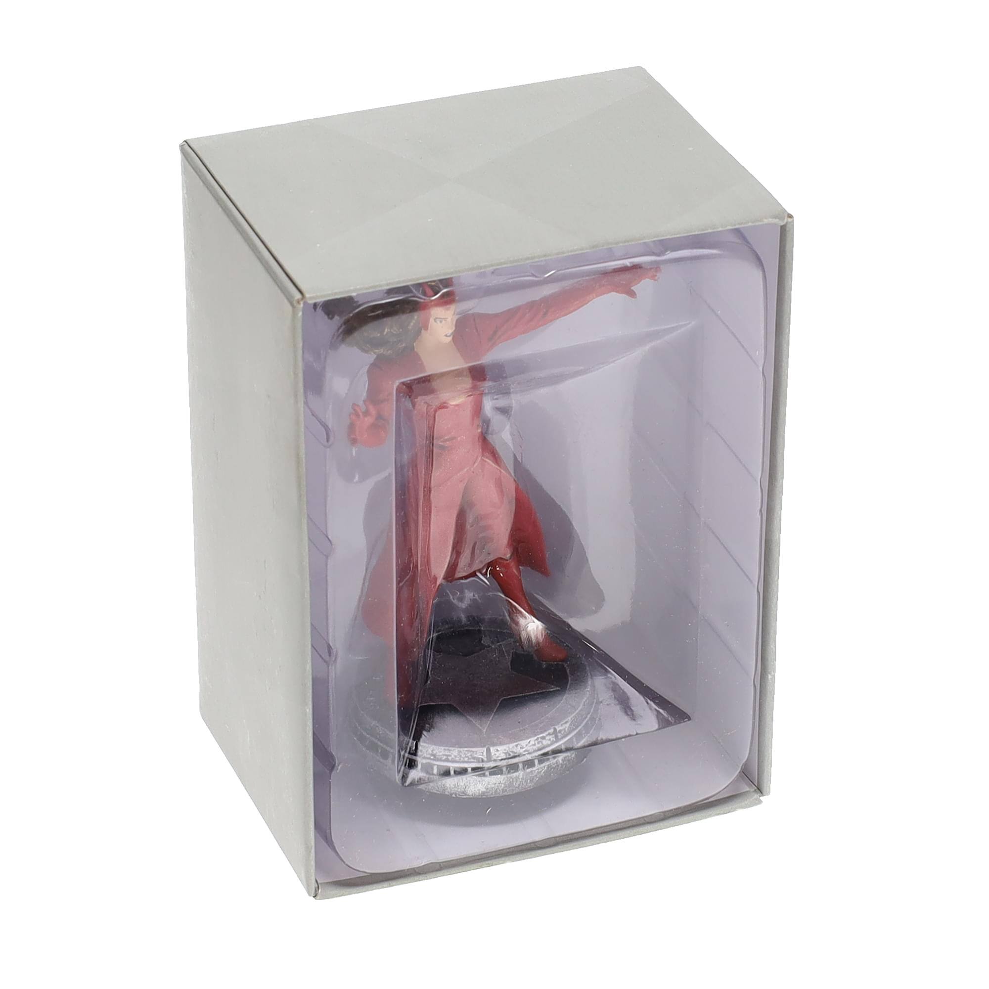 Alt View 6. Marvel - Marvel Chess Collection #29 Scarlet Witch (Pawn) | Chess Piece Only - Red.