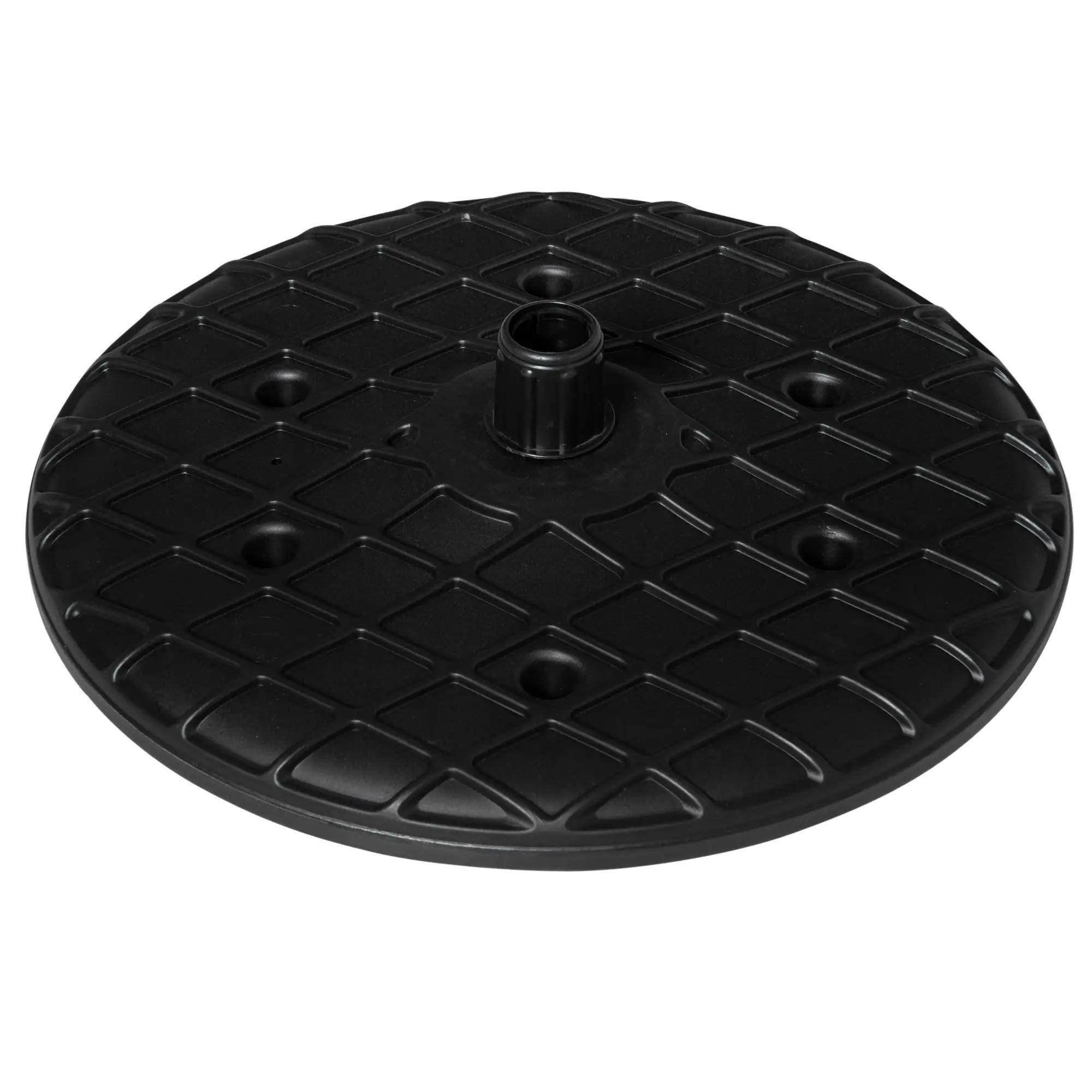 Alt View 5. Spaco - Spaco 20 Inch Round Umbrella Table Tray, Portable Tabletop for Pool, Patio - Black.
