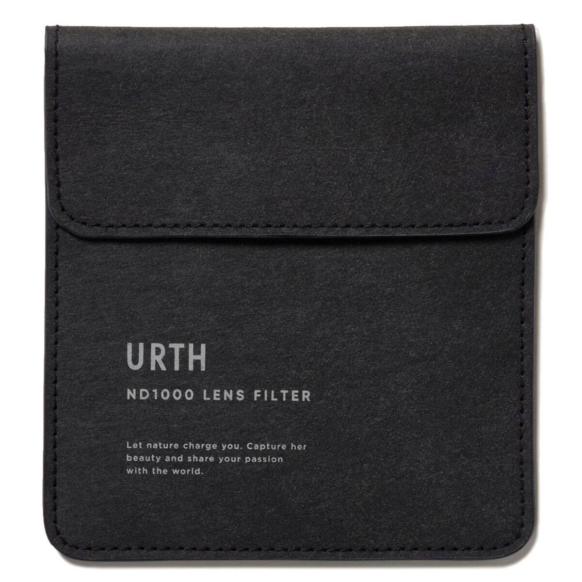 URTH ND1000 LENS FILTER

Let nature charge you. Capture her beauty and share your passion with the world.