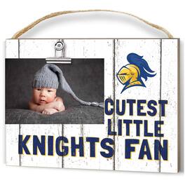 Jardine - Carleton Knights 8'' x 10'' Cutest Little Weathered Logo Clip Photo Frame - White