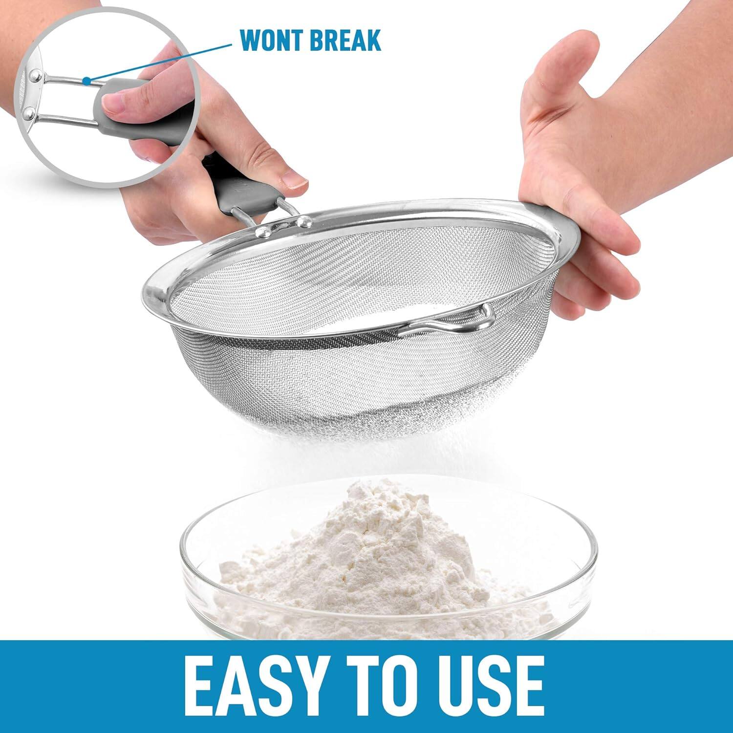 WONT BREAK  
EASY TO USE