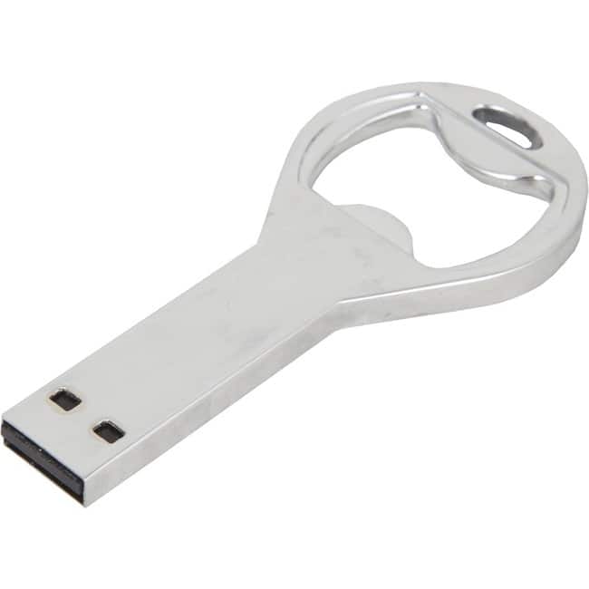 Urban Factory - Funny USB Memory Stick - Bottle Opener - 16 GB - USB 2.0 - Aluminum Gray