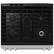 Alt View 20. Samsung - 30 in. Wide 5 Burner 6.0 cu. ft. Bespoke Smart Slide-In Gas Range with No Preheat Air Fry Max and True Convection - White Glass.