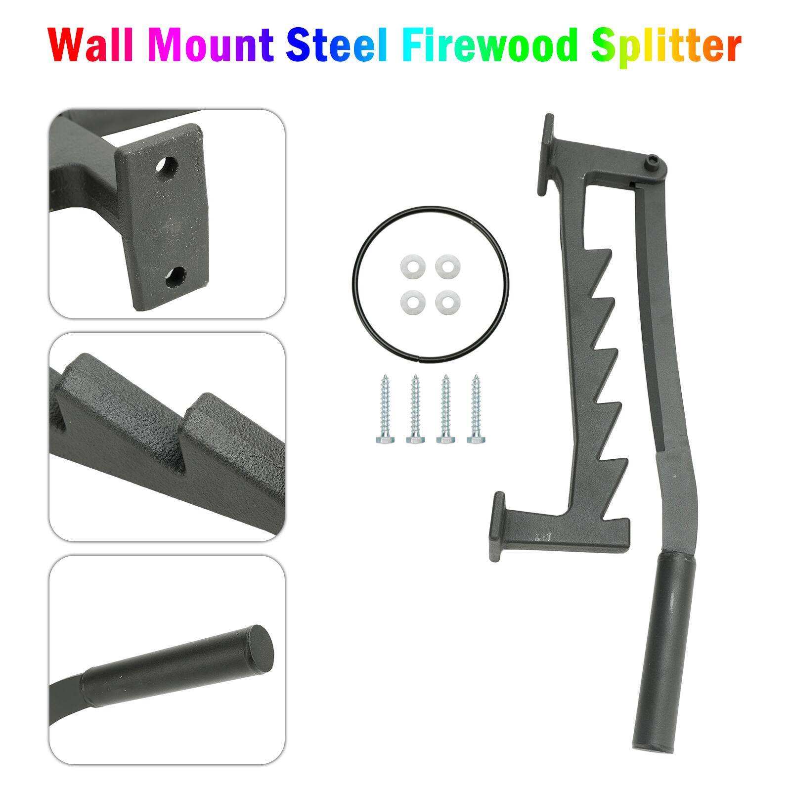 Wall Mount Steel Firewood Splitter