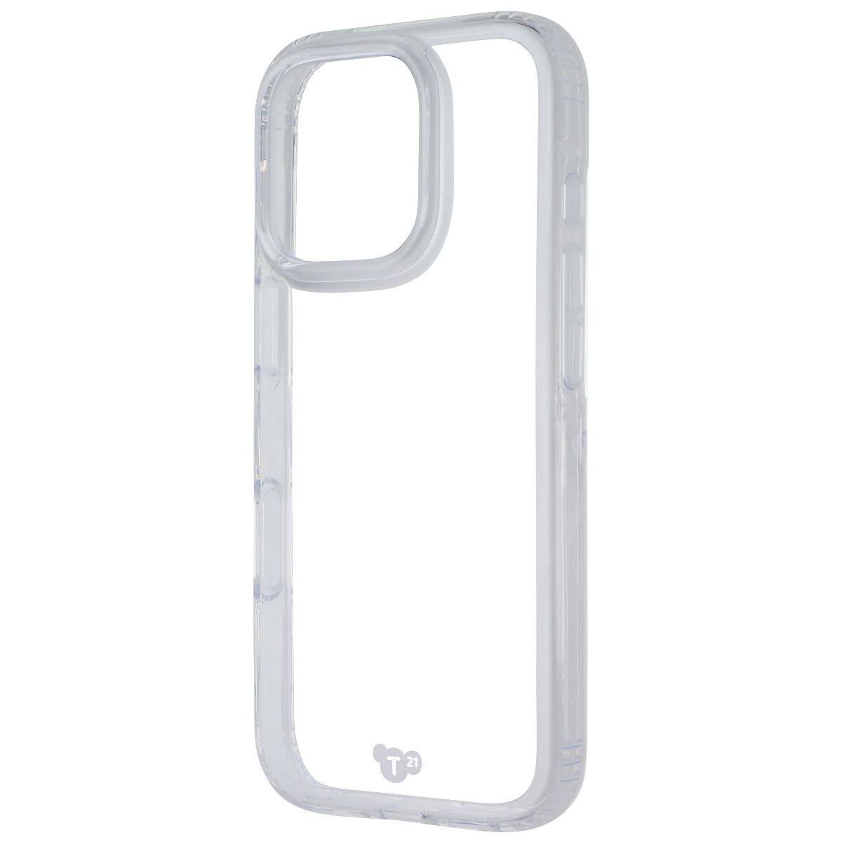 Front. Tech21 - Tech21 EvoClear Series Case for Apple iPhone 16 Pro - Clear - Clear.