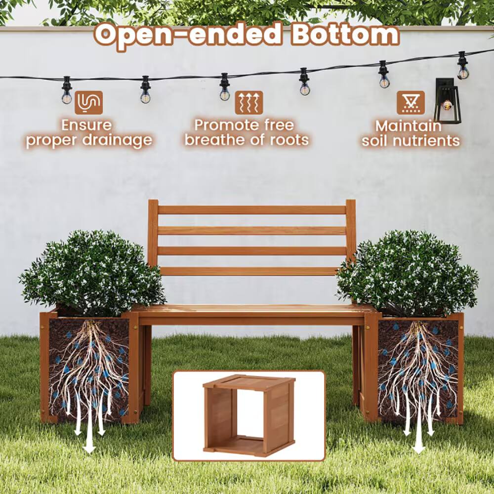 Open-ended Bottom

- Ensure proper drainage
- Promote free breathe of roots
- Maintain soil nutrients