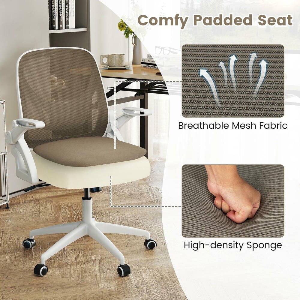 Comfy Padded Seat

Breathable Mesh Fabric

High-density Sponge