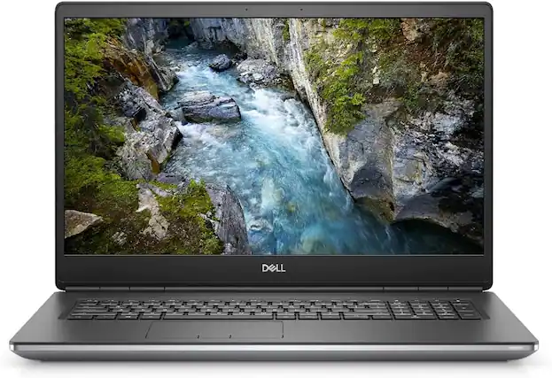 Front. Dell - PRECISION 7750 17.2" INTEL CORE I7-10875H - 32GB RAM, 1TB SSD - Windows 11 Pro.