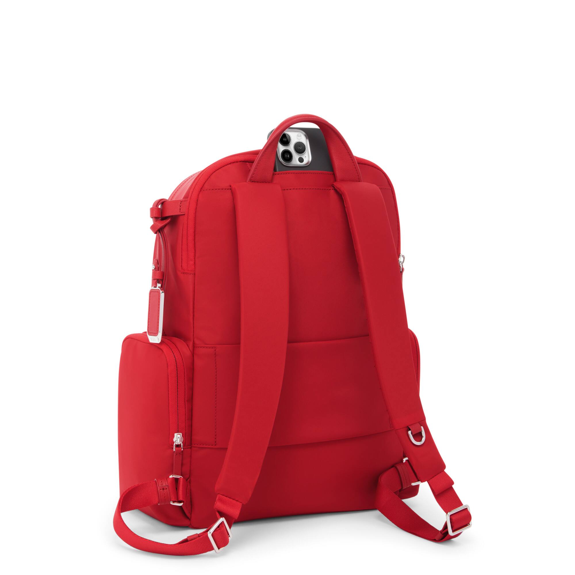Left. TUMI - Voyageur Celina Backpack - Tumi Red.