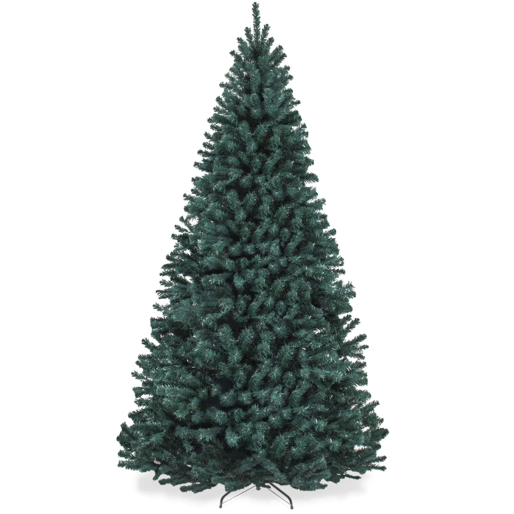 Front. Best Choice Products - Best Choice Products Artificial Christmas Tree, 6ft Premium Unlit Spruce Design, Dense Branches  Blue Spruce - Blue Spruce.