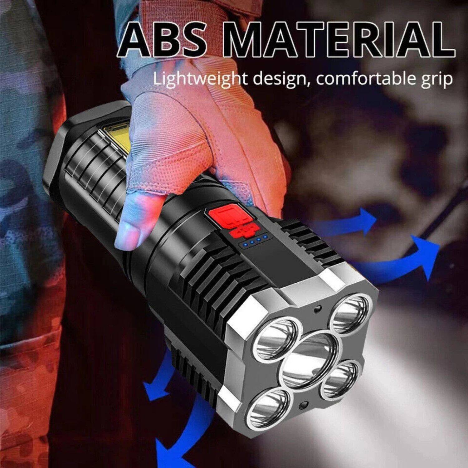 ABS MATERIAL  
Lightweight design, comfortable grip