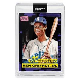 Topps - PROJECT 2020 Card 66 - 1989 Ken Griffey Jr. by Jacob Rochester - Blue