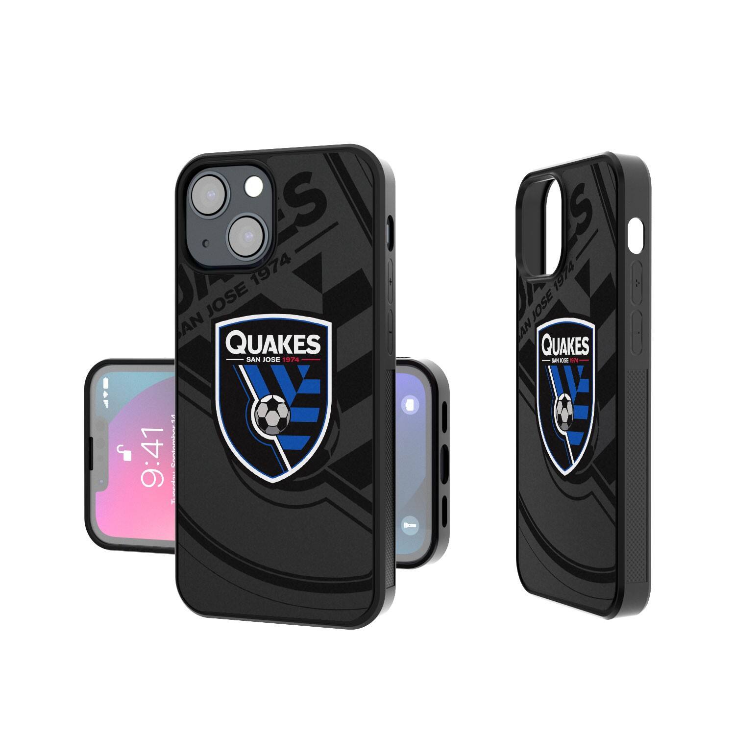 Keyscaper - MLS - San Jose Earthquakes Bump Case with 8.2ft Drop Protection - 15 - Blue