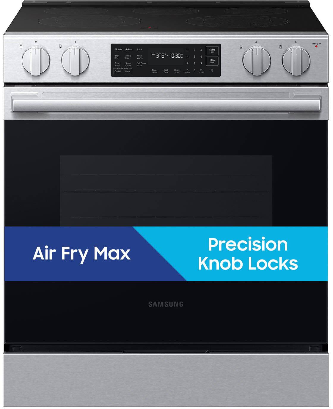 - Air Fry Max
- Precision Knob Locks
- SAMSUNG