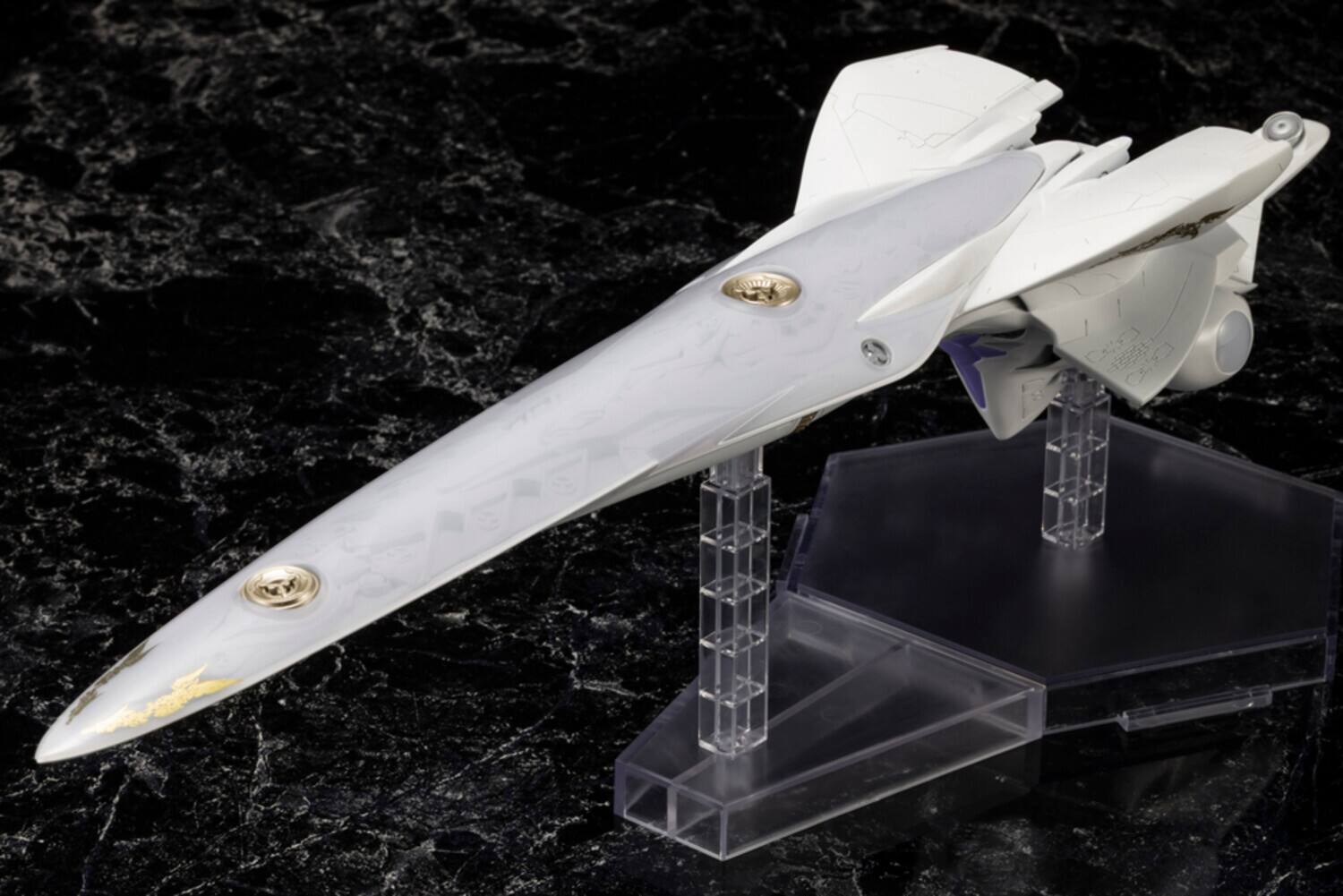 Alt View 1. PopMarket - Kotobukiya - Legend of the Galactic Heroes - Galactic Empire Forces Battleship Brynhildr Model Kit   - COLLECTIBLES - Multicolor.