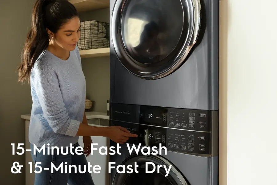 15-Minute Fast Wash & 15-Minute Fast Dry