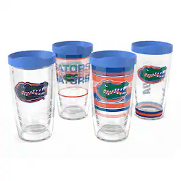 Tervis - Florida Gators Four-Pack 16oz. Classic Tumbler Set - Multicolor