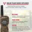 Walkie Talkie Range Explained: Understanding Maximum Ranges Versus the Actual Usable Range of Radios.

Maximum Range:
Maximum range is tested in ideal conditions, with optimal conditions and no obstructions. This range is the maximum distance that the radio can transmit and receive signals. However, this range is not always achievable in real-world situations.

Usable Range:
Usable range is affected by a large host of factors, and it is very hard to quantify. These factors include the weather, the landscape's geometry, radio signals, elevation, and obstructions such as trees, foliage, buildings, mountains, and more. The usable range is the actual range that the radio can transmit and receive signals in real-world situations.

Factors:
The weather, the landscape's geometry, radio signals, elevation, and obstructions such as trees, foliage, buildings, mountains, and more all play a factor in determining the usable range of a walkie talkie. These factors can significantly impact the range of the radio, making it difficult to predict the exact range in any given situation.