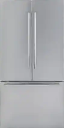 Thermador - Masterpiece 20.8 cu. Ft. French Door Bottom Freezer Counter-Depth Smart Refrigerator with ThermaFresh - Stainless Steel