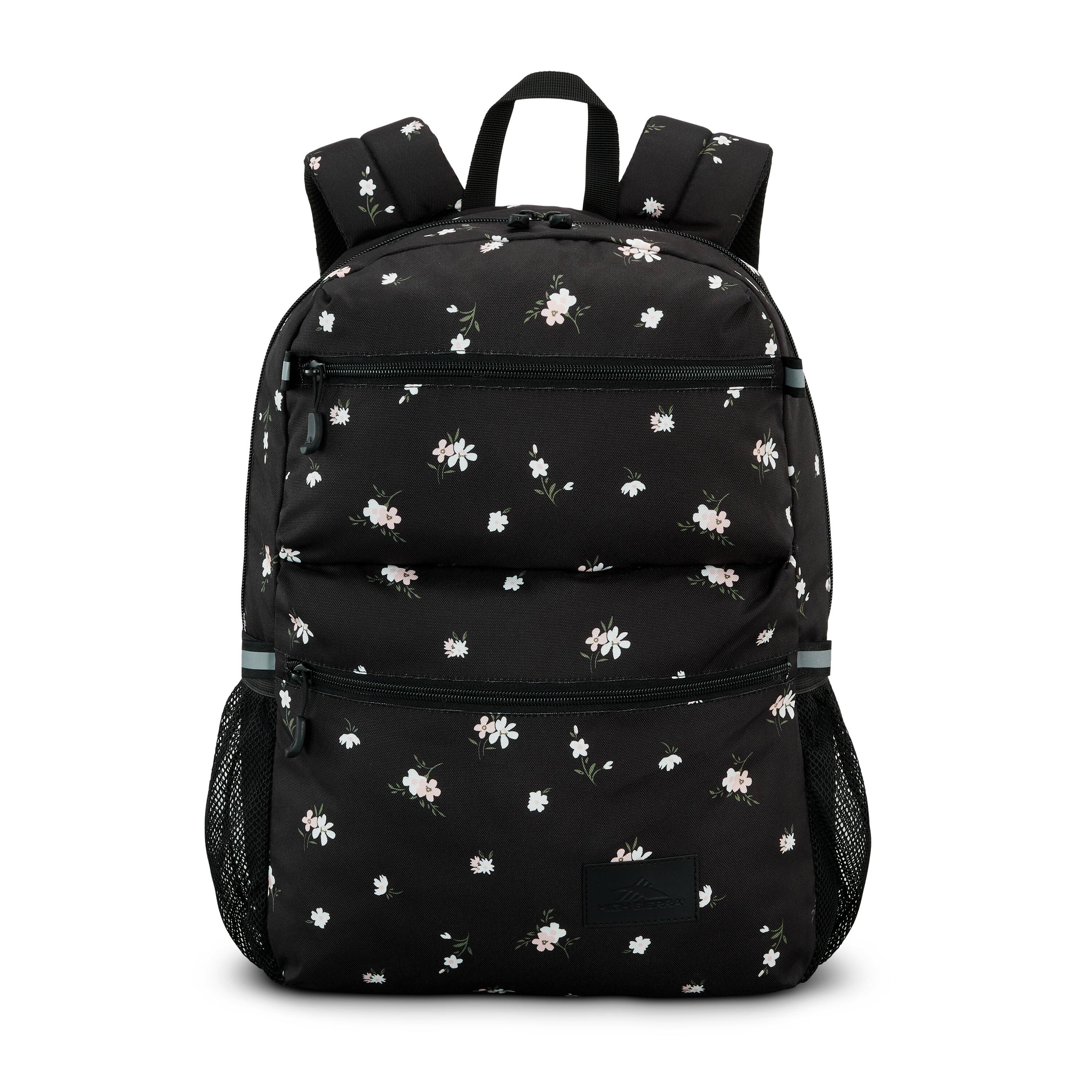 Angle. High Sierra - BTS 2020 Everclass Backpack - Floral / Black.