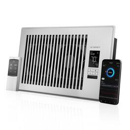 AC Infinity - Plug-in Smart Register Fan with Adaptive Control, 6 in. x 10 in. - White
