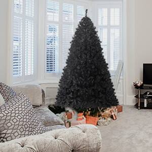 Alt View 5. Winado - 6 FT Artificial Christmas Tree for Holiday Decoration Holiday Festival Xmas New - Black.