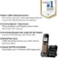 GLOBAL #1 BRAND CORDLESS PHONES Resource Fior Market Research 2022 Market Share <https://shop.panasonic.com/FMR>

Block 1,000+ Unwanted Callers
Pre-blocks robocalls; Telemarketing Call Block; 1-touch Call Block button on the handset
Protects Against 1-Ring Scams
Phone displays a confirmation screen when returning a one-ring call
Illuminated Keypad with Large Full Dot Display
So easy to find and use, even in the dark
Panasonic 2-Way Recording ensures you never miss an important detail
1-touch Recording ensures you never miss an important detail
2-Way Recording ensures you never miss an important detail
Expand with More Handsets
4 5 6 7 8 9 Expandable up to 6 Handsets (sold separately)