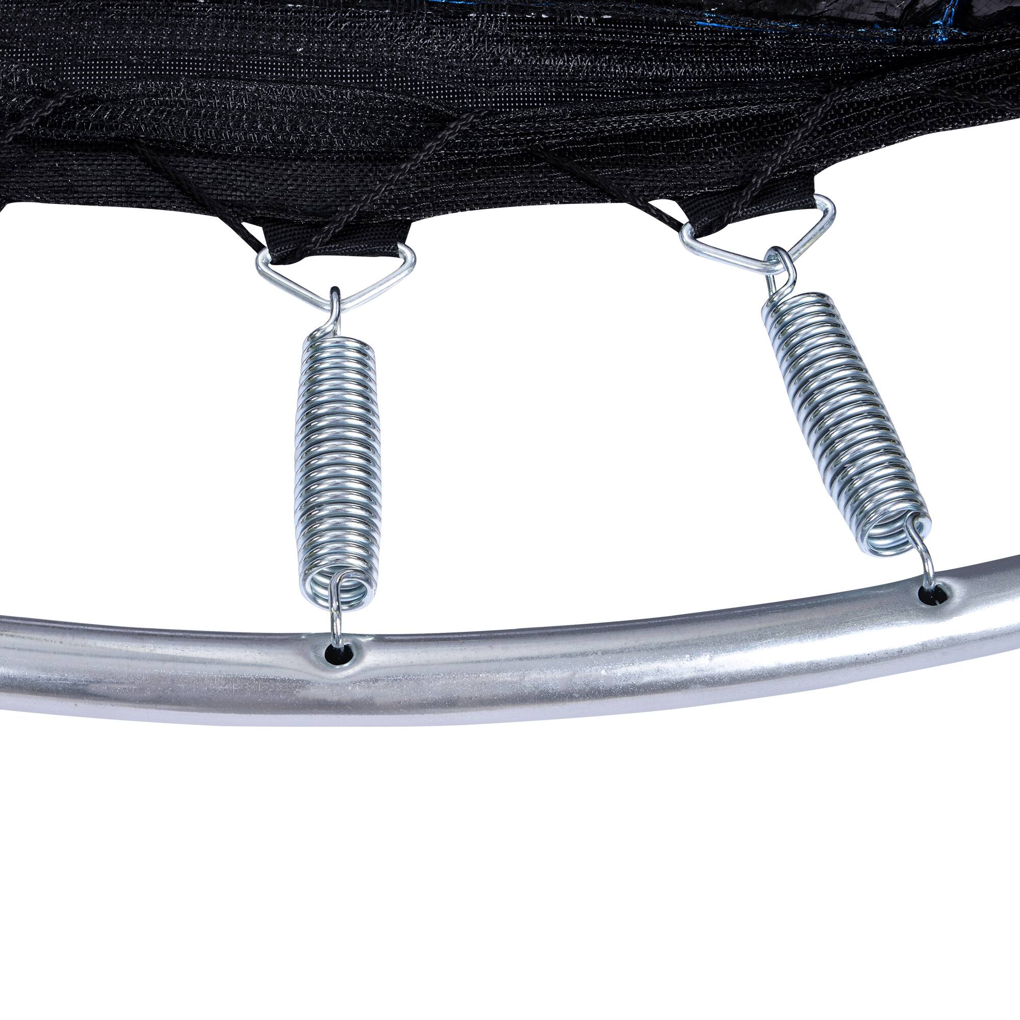 Alt View 2. LOVMOR - Lovmor 5.5 FT Trampoline with Basketball Hoop and Safety Enclosure Recreational Trampoline for Kids.