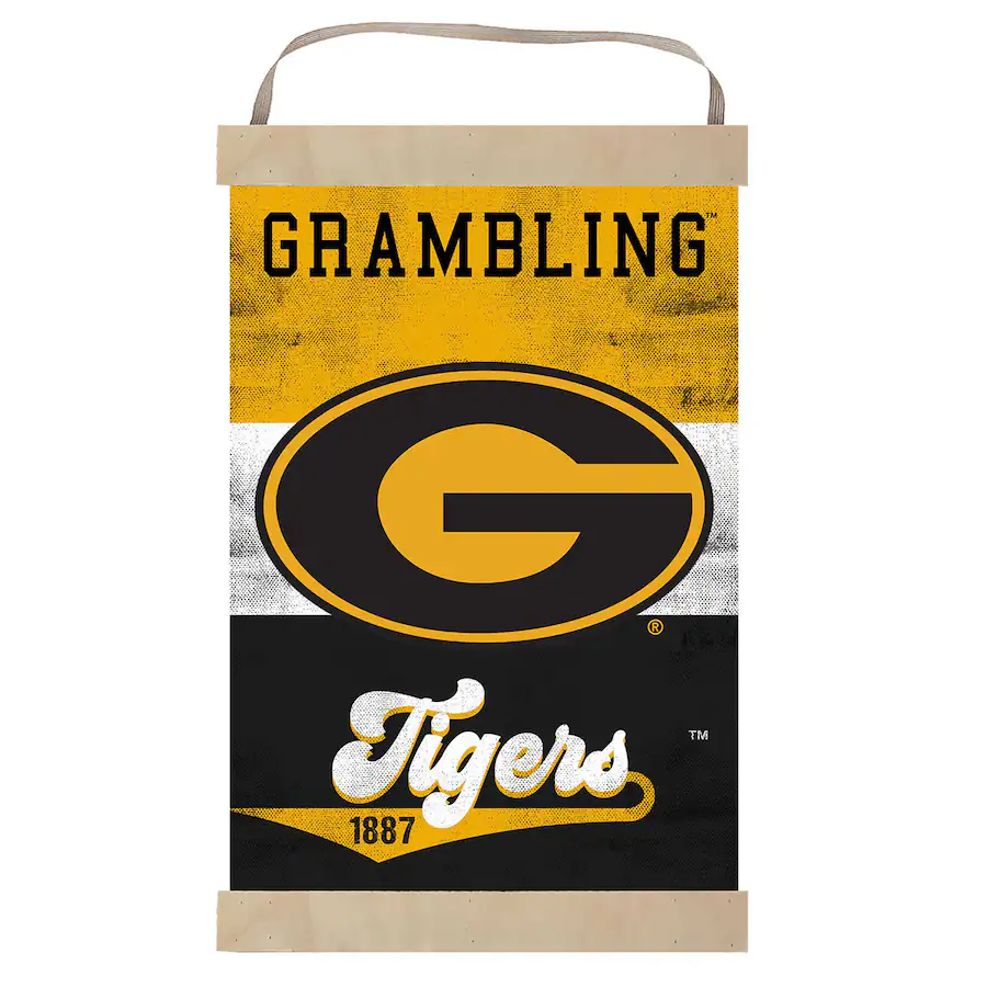 Jardine Grambling Tigers Retro Logo Banner Sign Yellow 4941786 - Best Buy