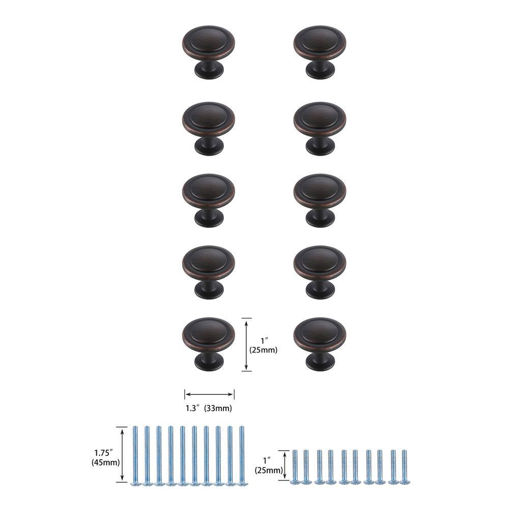 1" (25mm)  
1.3" (33mm)  
1.75" (45mm)