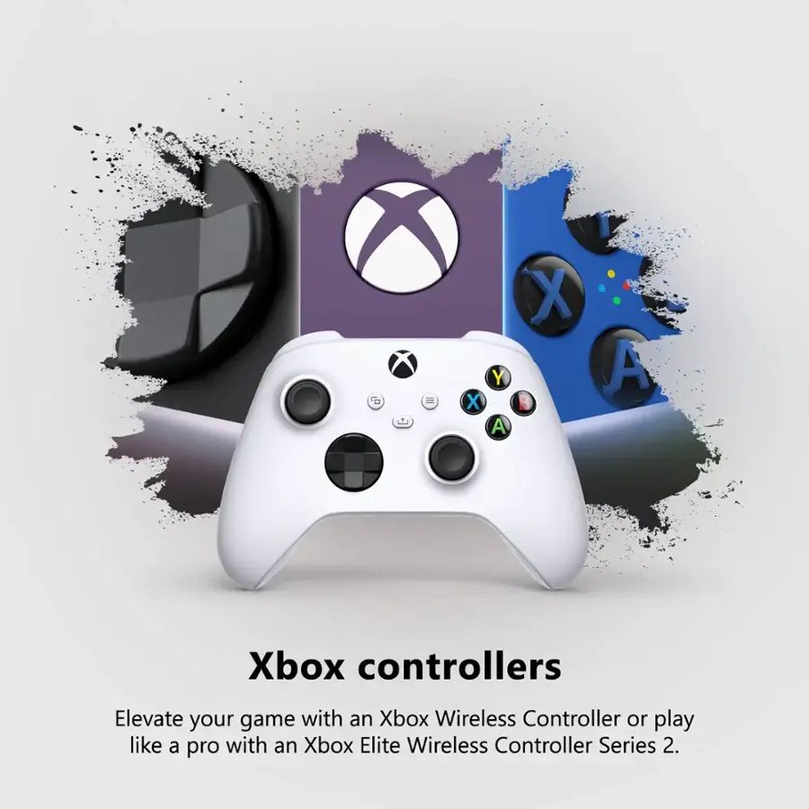 Xbox controllers Elevate your game with an Xbox Wireless Controller or play like a pro with an Xbox Elite Wireless Controller Series 2.