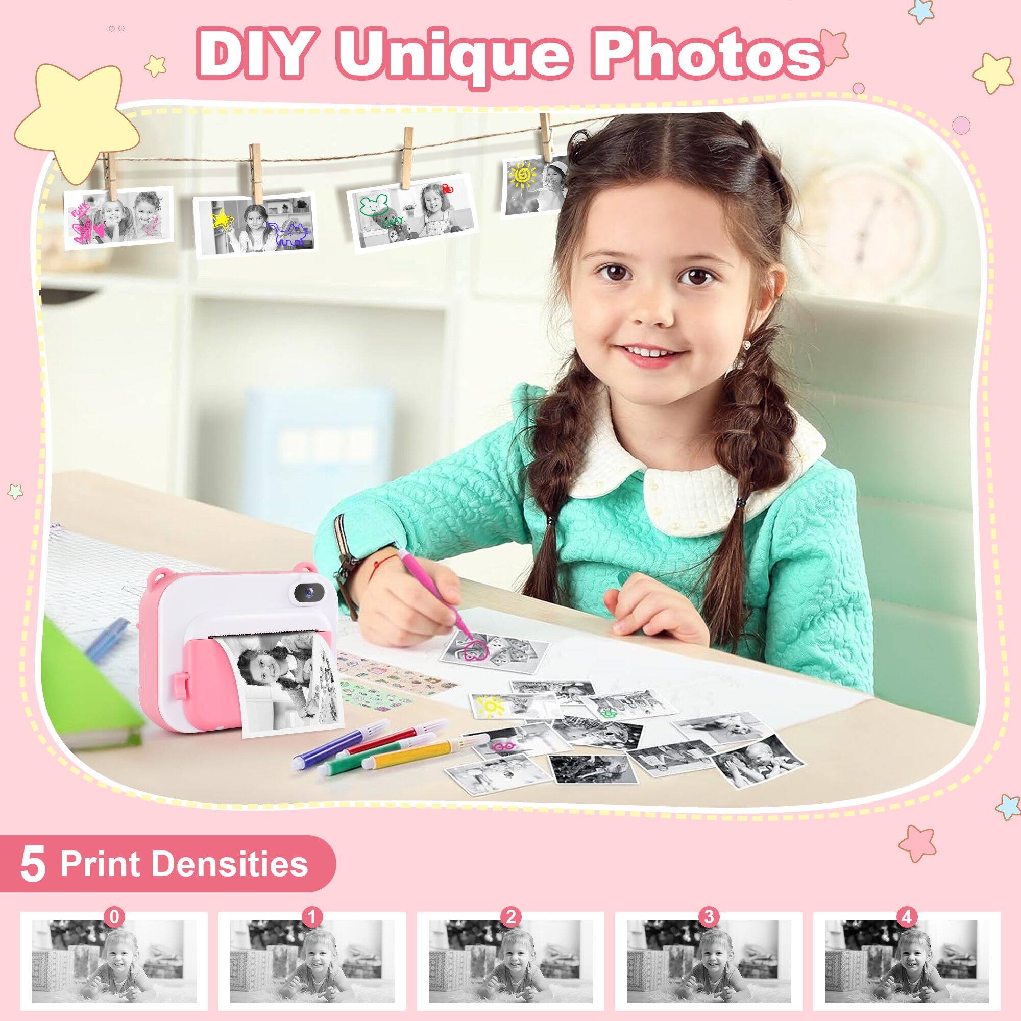 DIY Unique Photos

5 Print Densities

0 1 2 3 4