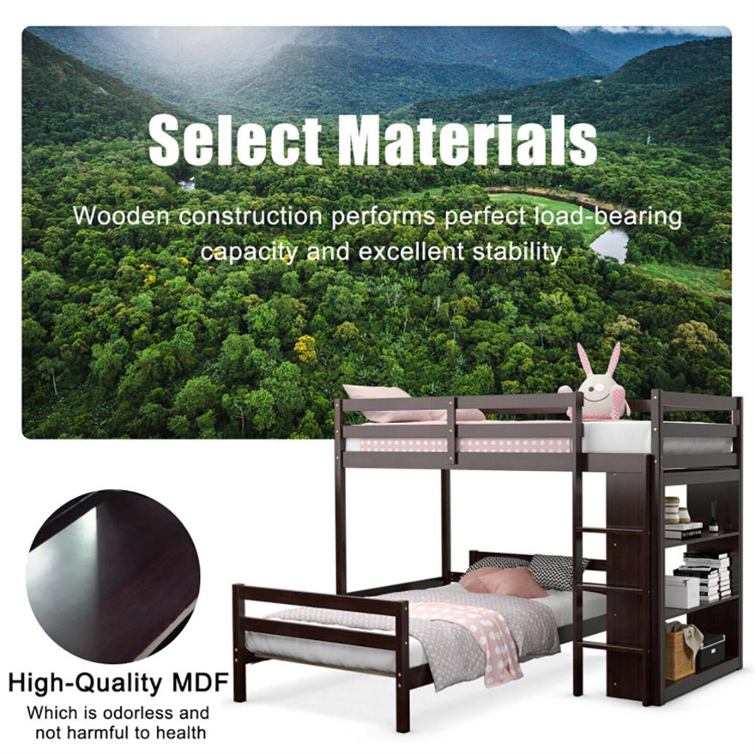 Select Materials

Wooden construction performs perfect load-bearing capacity and excellent stability.

High-Quality MDF
Which is odorless and not harmful to health