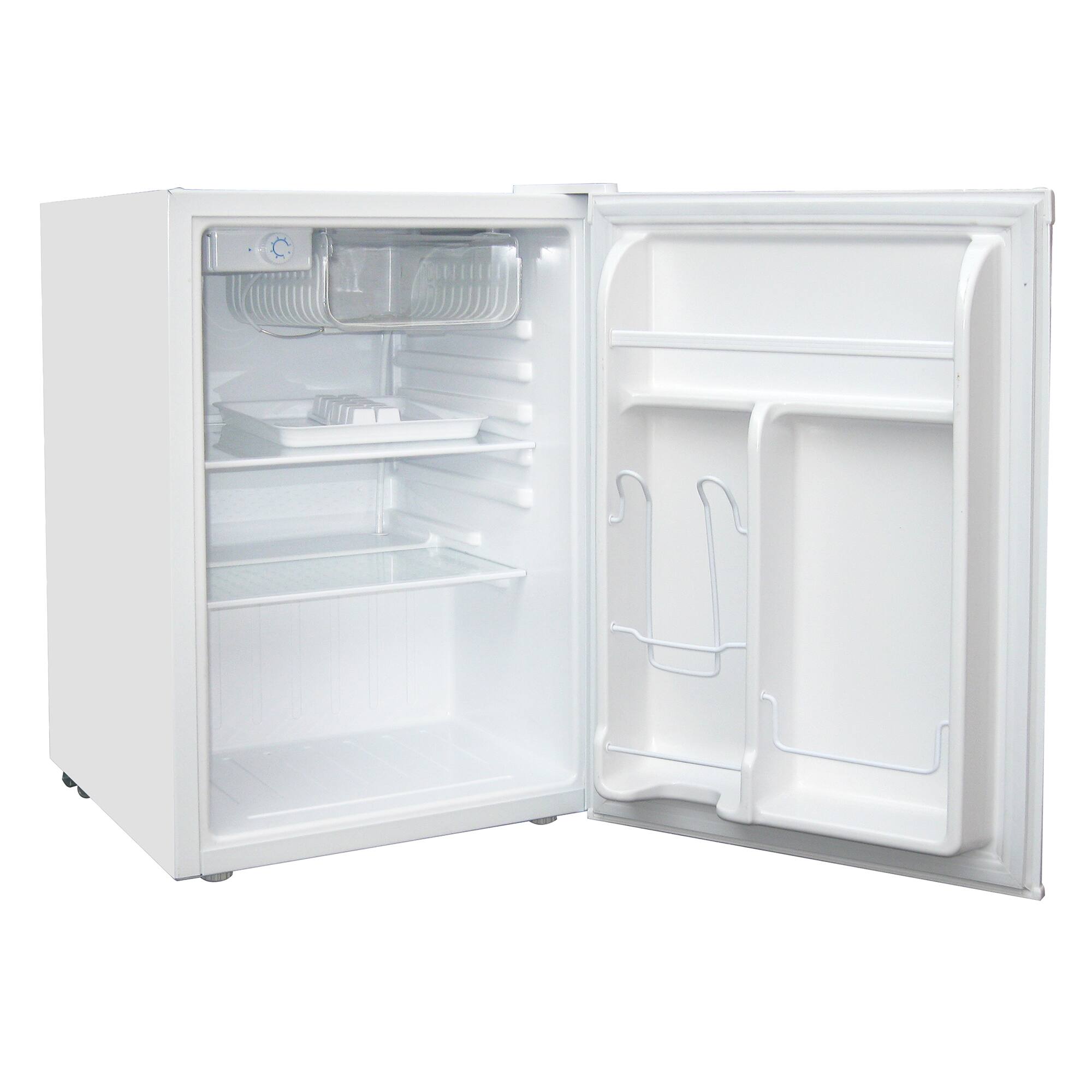 Alt View 6. Magic Chef - 2.6 cu. ft. Mini Fridge in White, ENERGY STAR - White.