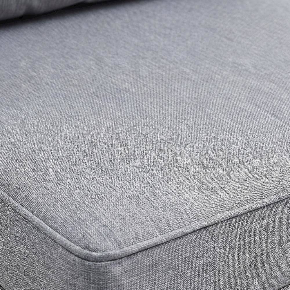 Alt View 1. Outdoor Escape - Outdoor Patio Chair With Back Cushion And Sturdy Frame - White.