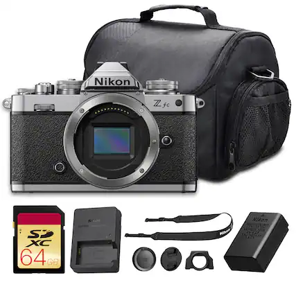 Nikon Z fc: SD XC 64 GB, Nikon BATTERIES CHARGER M12, Nikon RECHARGEABLE BATTERY PACK EN-123, 1120mAh
