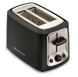 Toastmaster - 2-Slice Toaster - Black