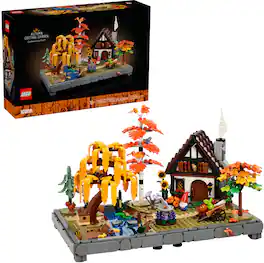 LEGO - Icons Autumn Cottage Garden Building Set 11372
