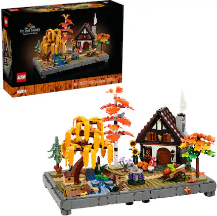 AUTUMN COTTAGE GARDEN
Cottages of the World
LEGO icons.
18+
11372
1102 pcs/pzs