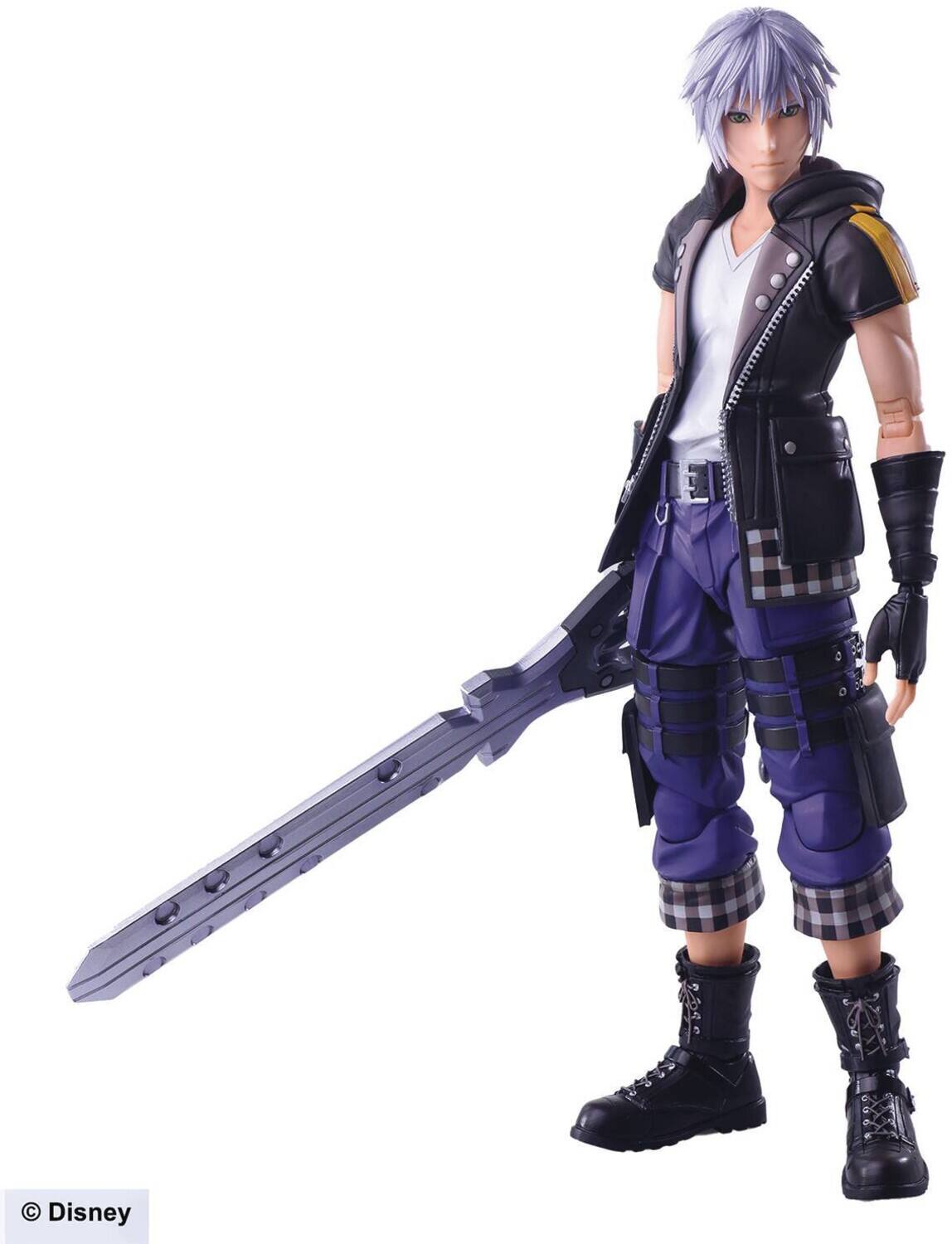 Front. Square Enix - SQUARE ENIX - Kingdom Hearts III Play Arts Kai Riku Deluxe Action Figure   - Collectibles - Multicolor.