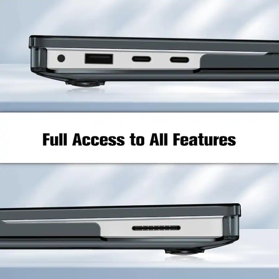 Kitcheniva Slim Snap On Hard Shell Case For 13.8 Inch Microsoft Surface ...